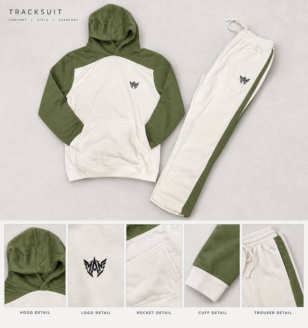 Men,s Tracksuit Set  (Hoodie + Trouser)