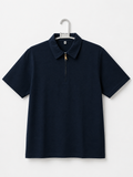 Old Money Zip Polo Shirt