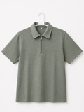 0ld Money Zip Polo Shirt