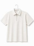 Old Money Zip Polo Shirt