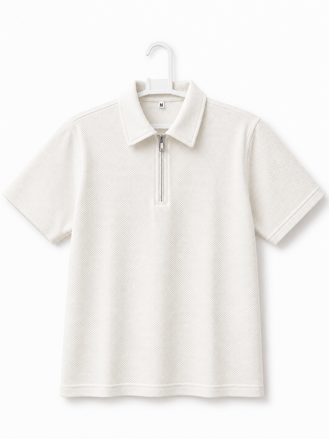 Old Money Zip Polo Shirt
