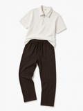 Old Money Zip Polo Shirt x Easy Plated Baggy Trouser