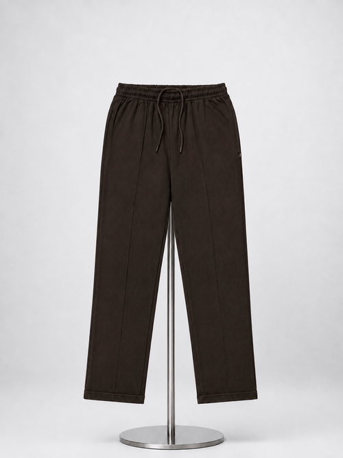 Easy Plated Terry Trouser