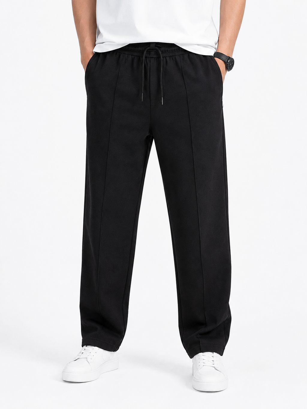 Easy Plated Trouser