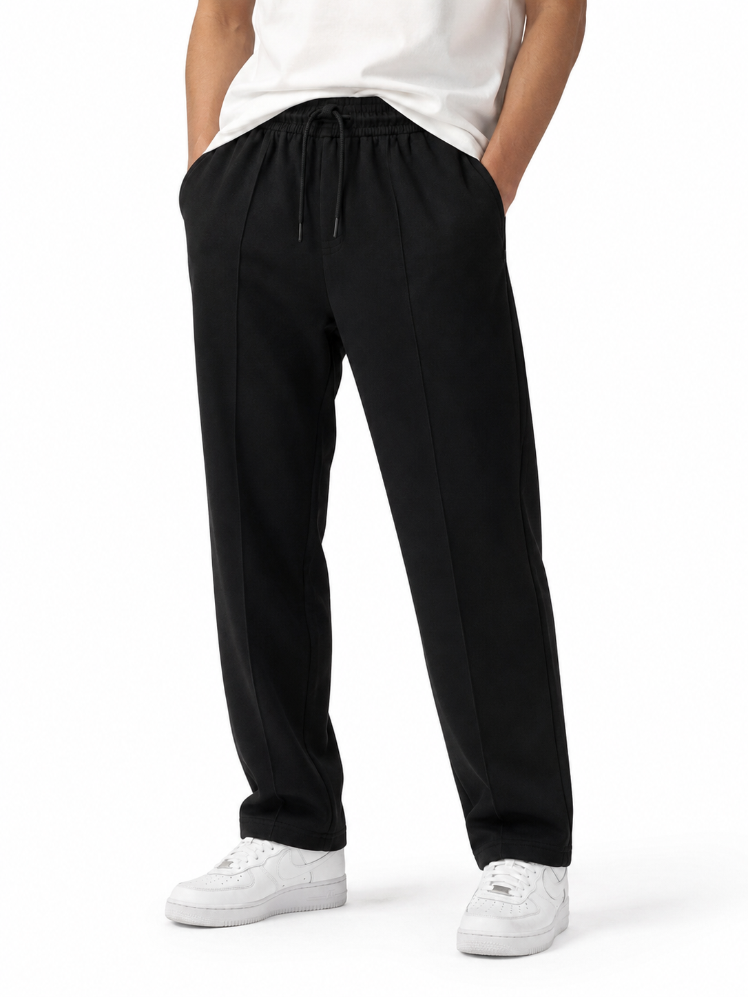 Easy Plated Trouser